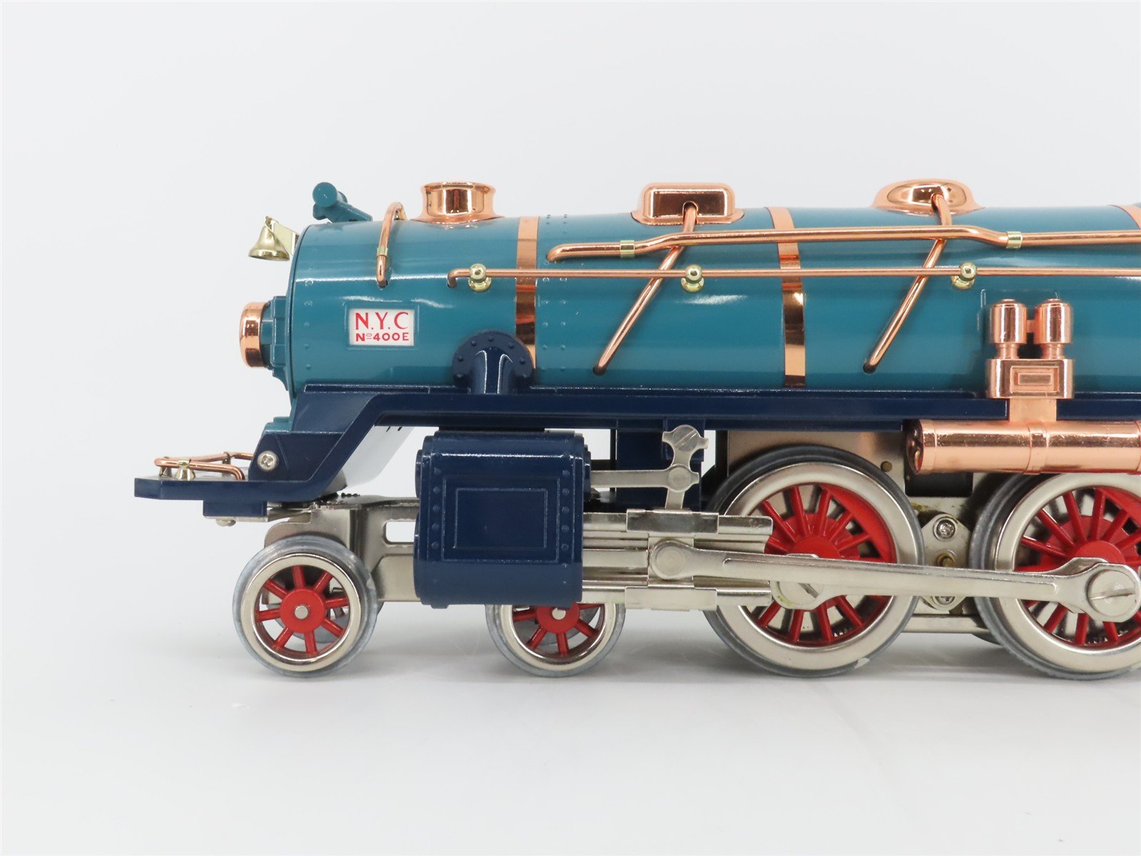 Standard Gauge MTH Tinplate 10-1112-0 Unlettered Blue 4-4-4 Steam Locomotive