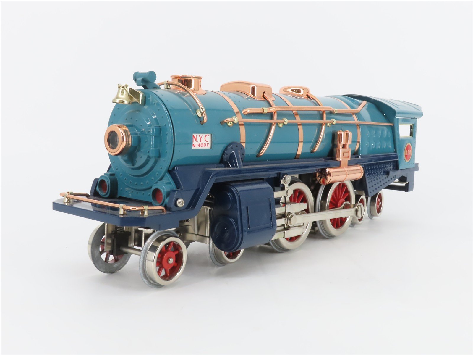 Standard Gauge MTH Tinplate 10-1112-0 Unlettered Blue 4-4-4 Steam Locomotive