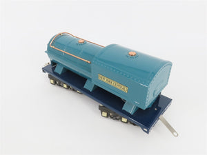 Standard Gauge MTH Tinplate 10-1112-0 Unlettered Blue 4-4-4 Steam Locomotive