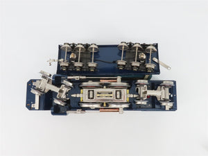 Standard Gauge MTH Tinplate 10-1112-0 Unlettered Blue 4-4-4 Steam Locomotive