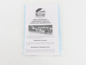 Standard Gauge MTH Tinplate 10-1112-0 Unlettered Blue 4-4-4 Steam Locomotive