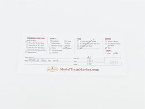 Standard Gauge MTH Tinplate 10-1112-0 Unlettered Blue 4-4-4 Steam Locomotive