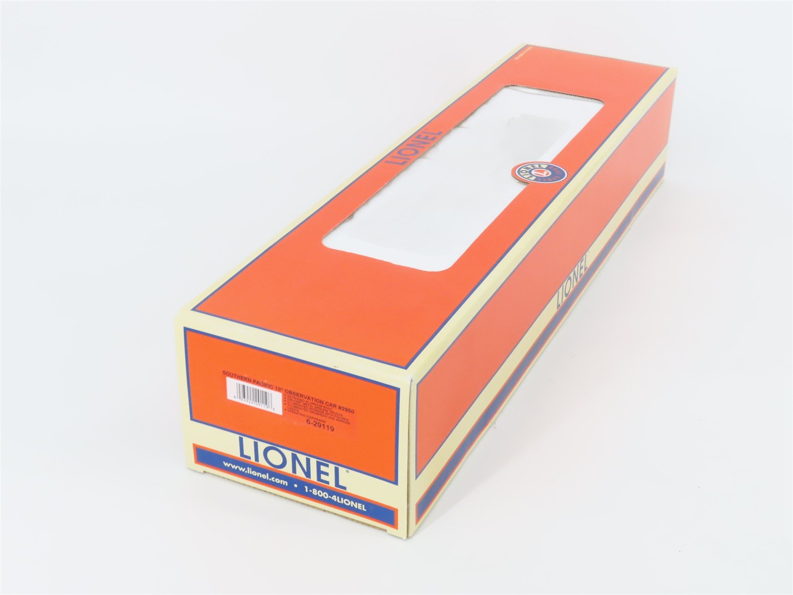 O Gauge 3-Rail Lionel 6-29119 SP Southern Pacific Obs Passenger Car #2950