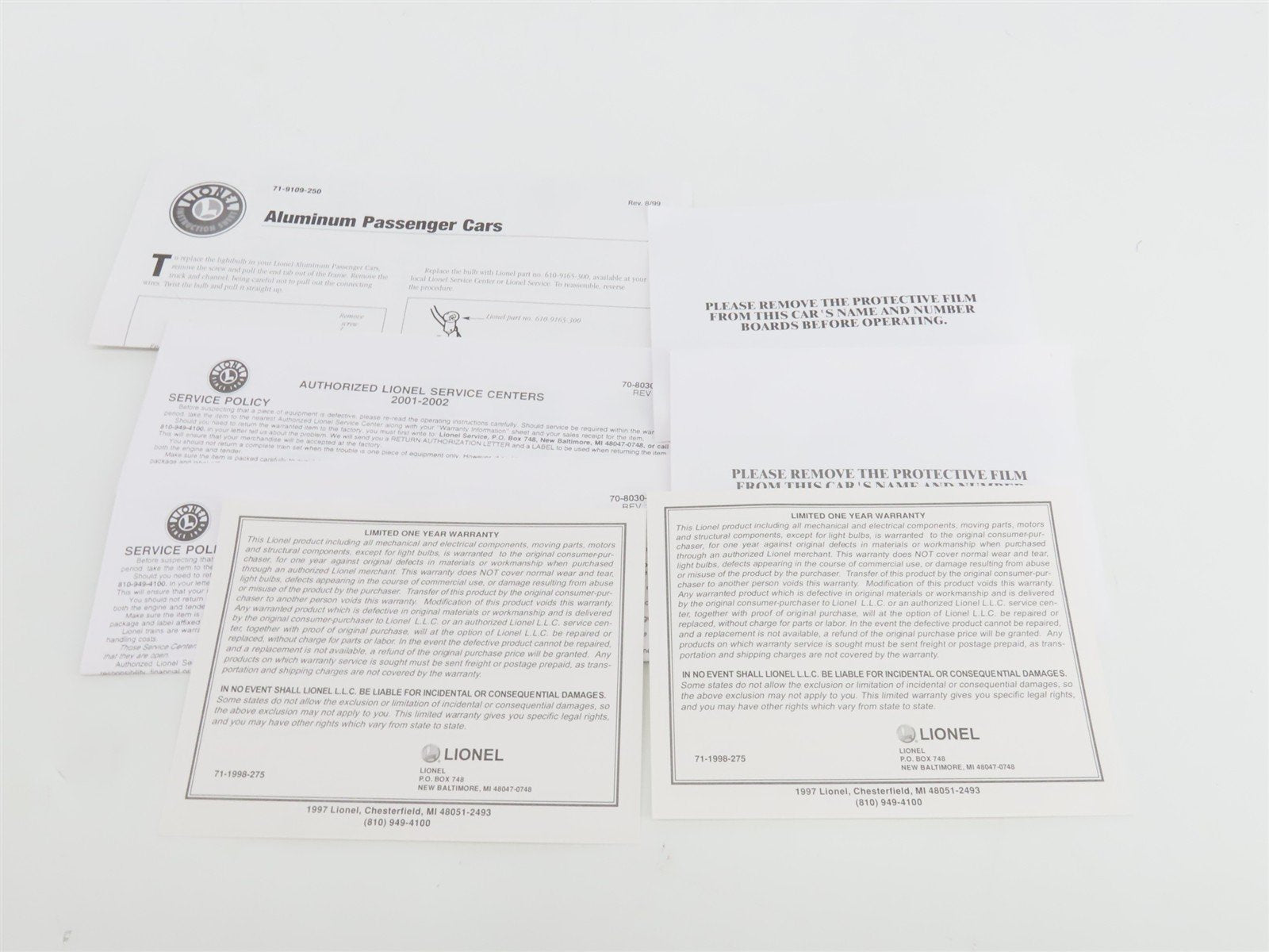 O Gauge 3-Rail Lionel 6-39151 CP Canadian Pacific Aluminum Passenger 2-Car Set