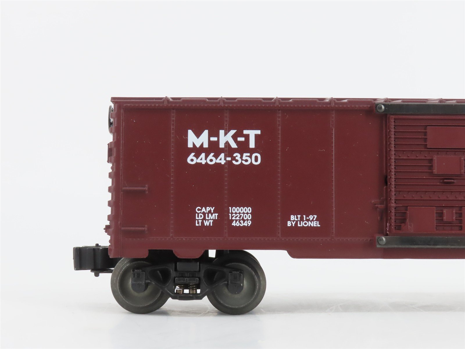 O Gauge 3-Rail Lionel 6-19292 MKT/NH/B&O 6464 Series VI Boxcar 3-Car Set