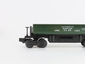 O Gauge 3-Rail Lionel 6-26759 3459 Lionel Lines Coal Dump Car #3459 w/ Load