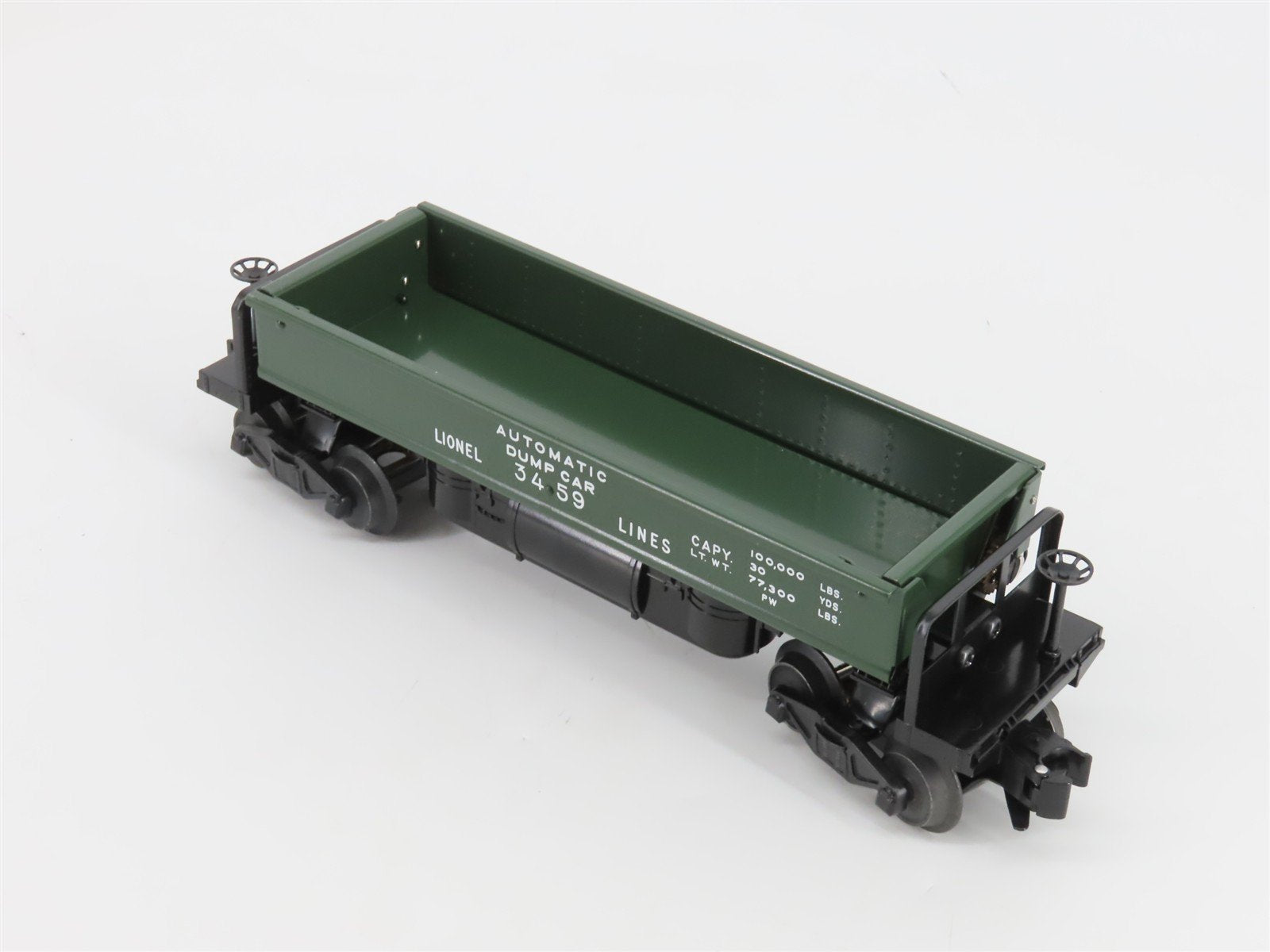 O Gauge 3-Rail Lionel 6-26759 3459 Lionel Lines Coal Dump Car #3459 w/ Load