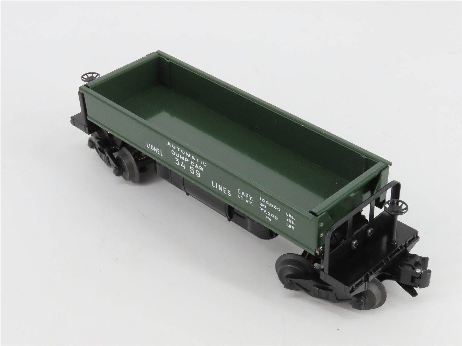 O Gauge 3-Rail Lionel 6-26759 3459 Lionel Lines Coal Dump Car #3459 w/ Load