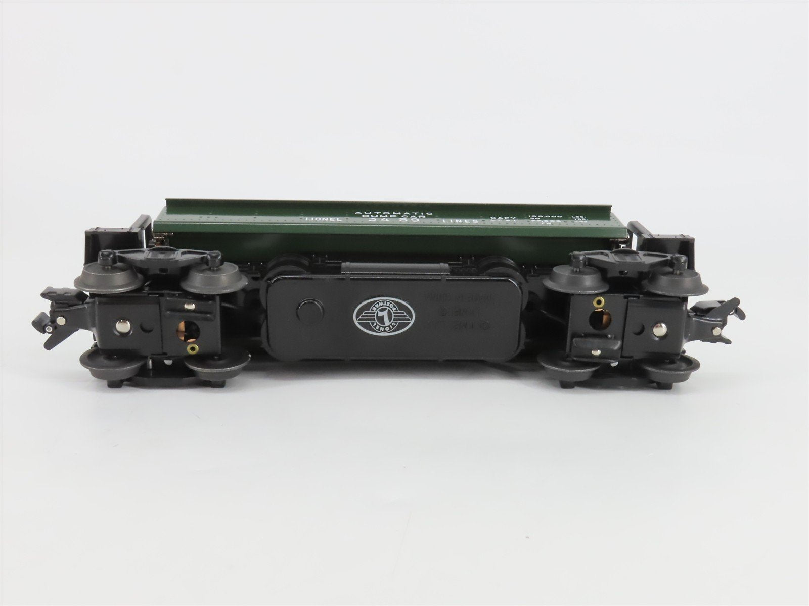 O Gauge 3-Rail Lionel 6-26759 3459 Lionel Lines Coal Dump Car #3459 w/ Load