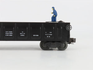 O Gauge 3-Rail Lionel 6-26757 ATSF Santa Fe Operating Barrel Gondola #35621