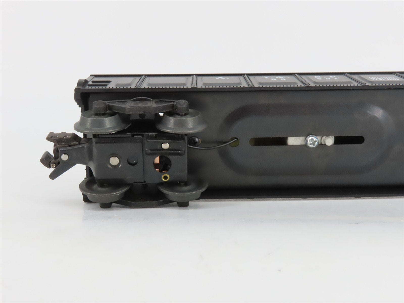 O Gauge 3-Rail Lionel 6-26757 ATSF Santa Fe Operating Barrel Gondola #35621