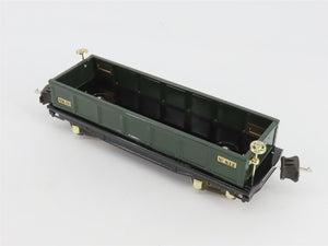 O Gauge 3-Rail MTH Tinplate 10-1042 Unlettered Green Gondola #812