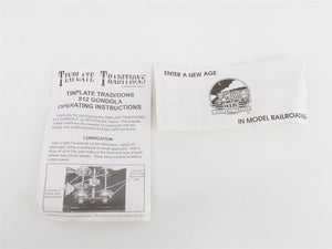 O Gauge 3-Rail MTH Tinplate 10-1042 Unlettered Green Gondola #812