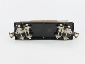 O 3-Rail MTH Tinplate 10-1042 Yellow & Brown Automobile/Furniture Boxcar #814