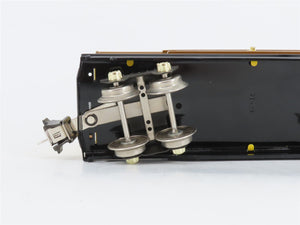 O 3-Rail MTH Tinplate 10-1042 Yellow & Brown Automobile/Furniture Boxcar #814