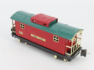 O Gauge 3-Rail MTH Tinplate 10-1042 Unlettered Red Caboose #817