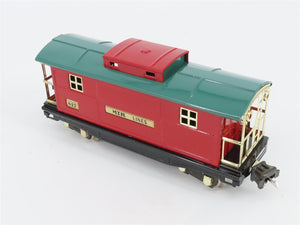 O Gauge 3-Rail MTH Tinplate 10-1042 Unlettered Red Caboose #817