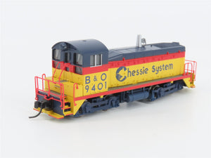 N Scale Life-Like 7385 B&O Chessie System EMD SW8 Diesel Switcher #9401
