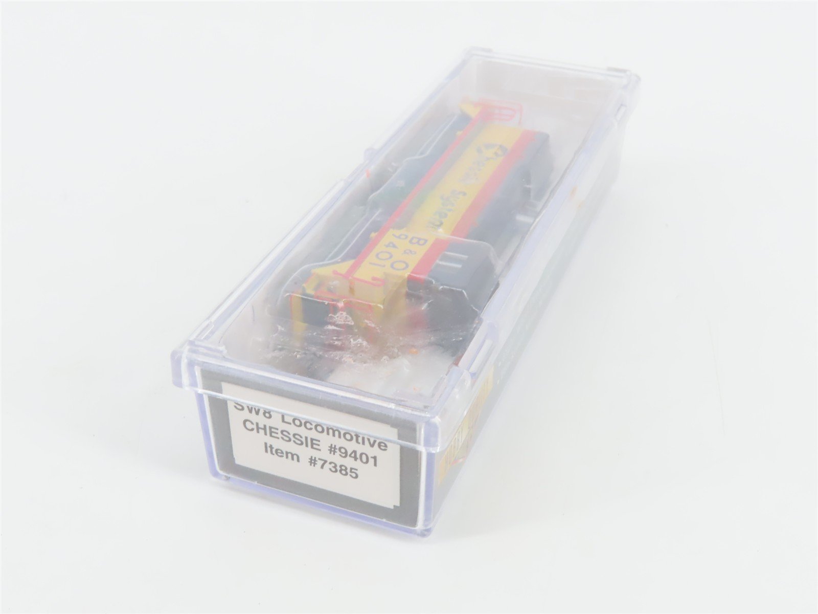N Scale Life-Like 7385 B&O Chessie System EMD SW8 Diesel Switcher #9401