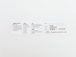 N Scale Life-Like 7386 B&O Chessie System EMD SW8 Diesel Switcher #9412