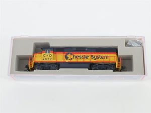 N Scale Atlas 49827 C&O Chessie System EMD GP38 Diesel #4829 - DCC Ready