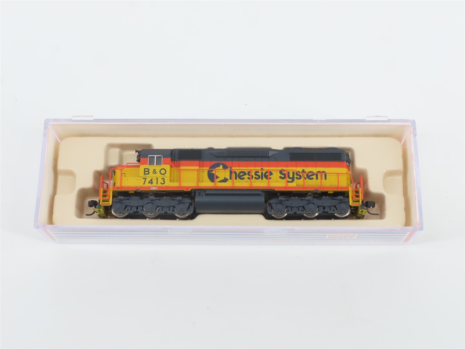 N Scale Atlas 49412 B&O Chessie System EMD SD35 Diesel #7413 - DCC Ready