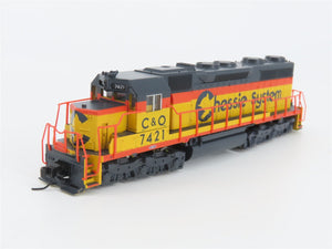 N Scale Atlas 49413 C&O Chessie System EMD SD35 Diesel #7421 - DCC Ready