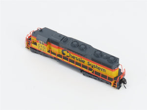 N Scale Atlas 49413 C&O Chessie System EMD SD35 Diesel #7421 - DCC Ready
