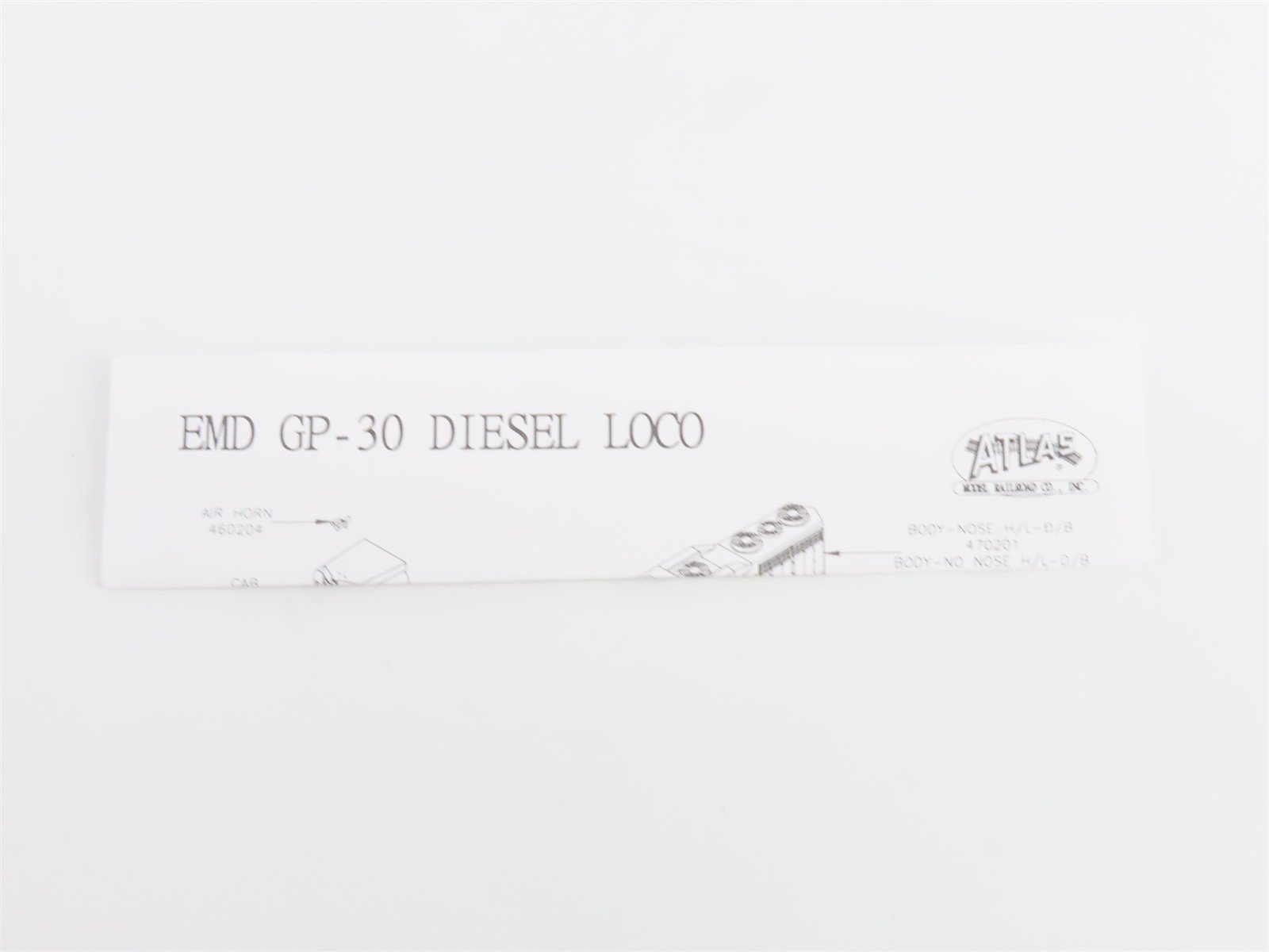 N Scale Atlas Classic 47509 C&O Chessie System EMD GP30 Diesel Locomotive #3030