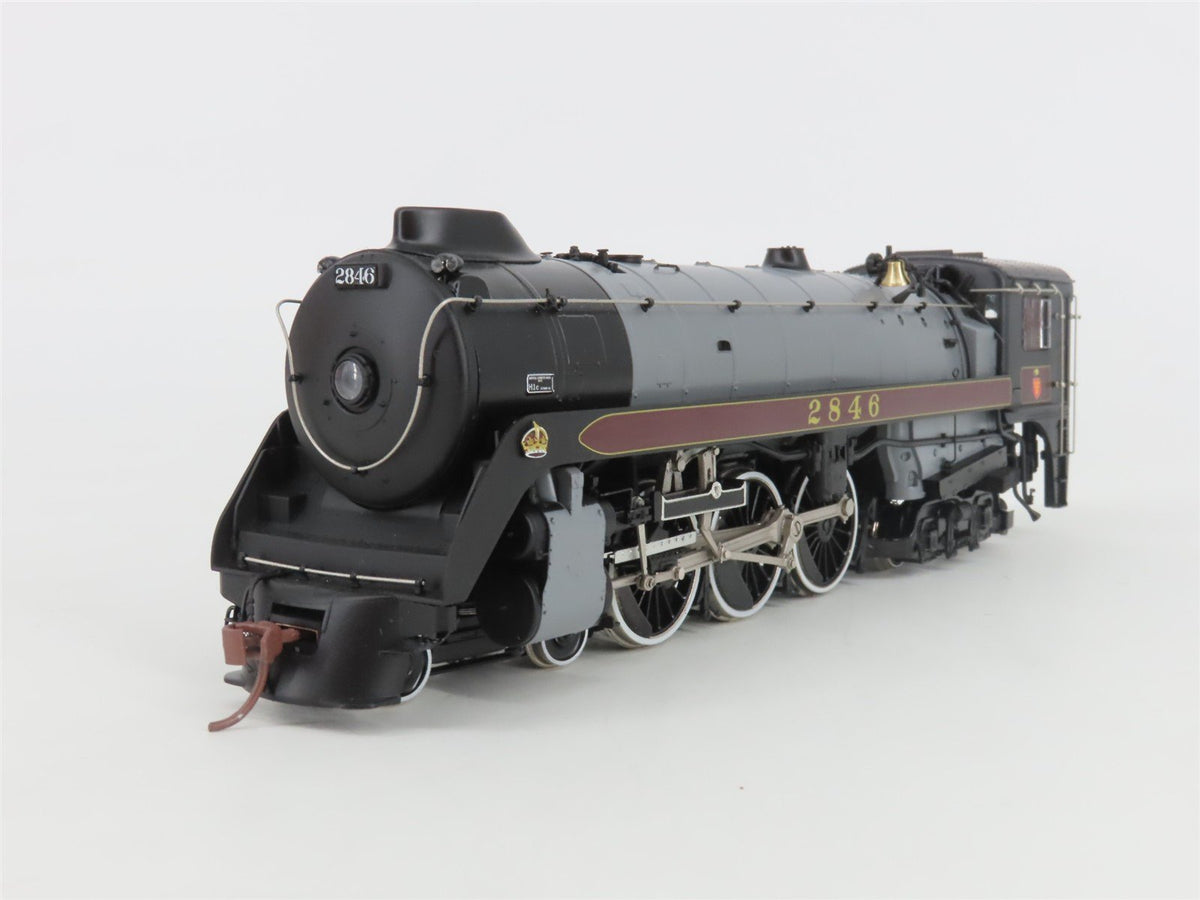 HO Rapido 600505 CP Canadian Pacific 4-6-4 Royal Hudson Steam 2846 w/DCC &amp; Sound