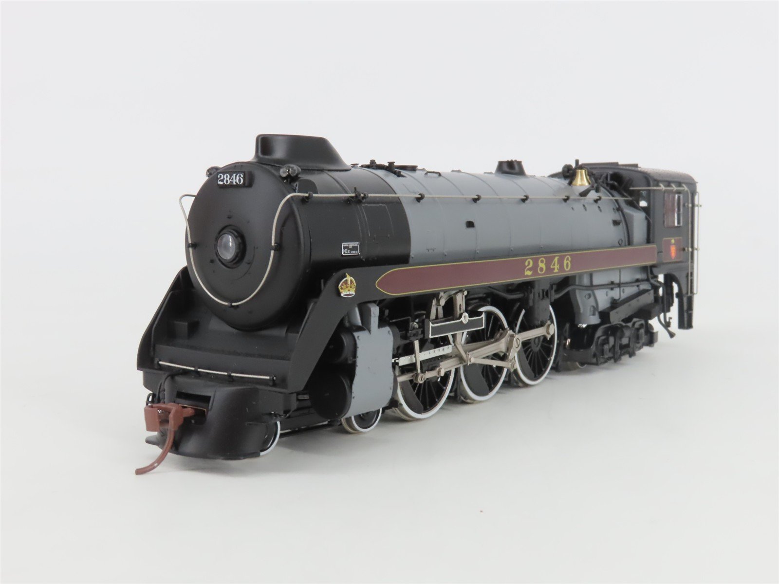 HO Rapido 600505 CP Canadian Pacific 4-6-4 Royal Hudson Steam 2846 w/DCC & Sound