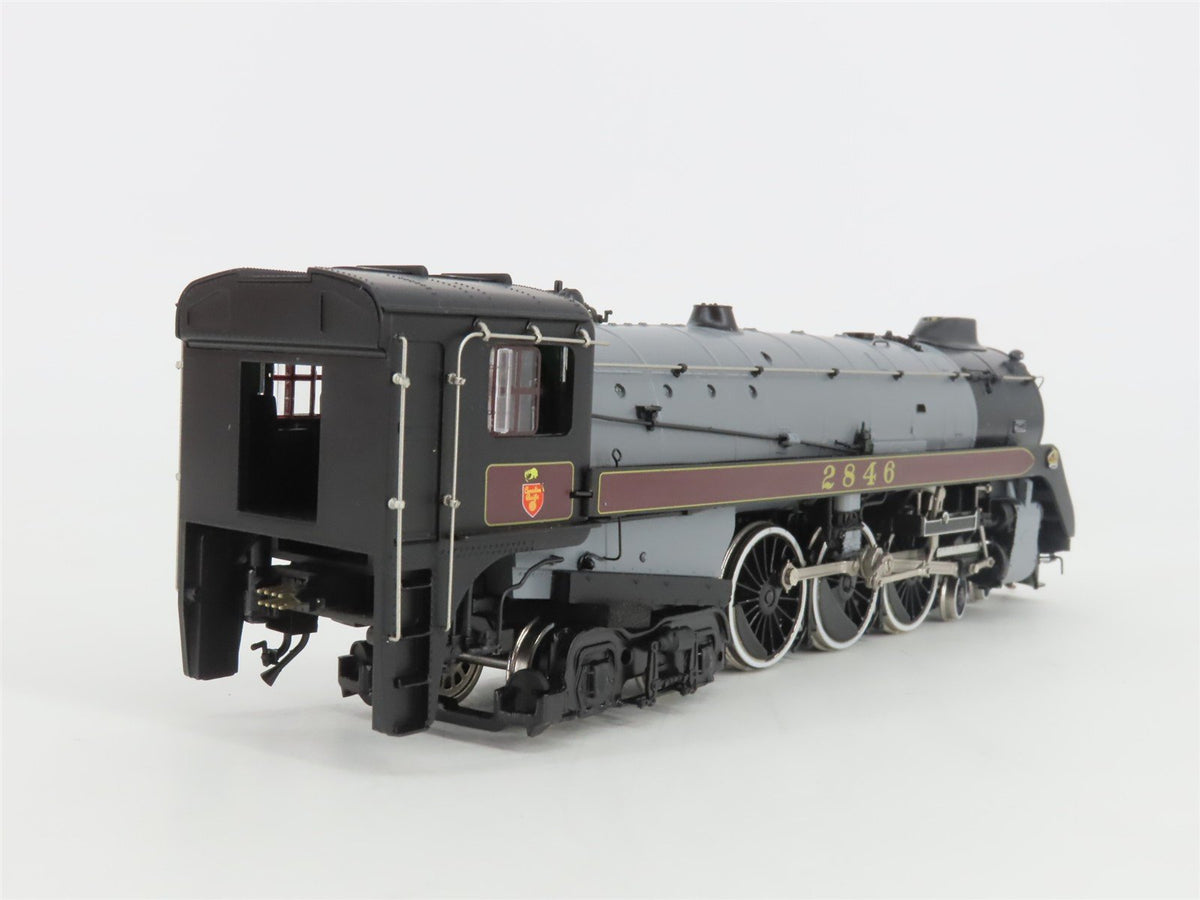 HO Rapido 600505 CP Canadian Pacific 4-6-4 Royal Hudson Steam 2846 w/DCC &amp; Sound
