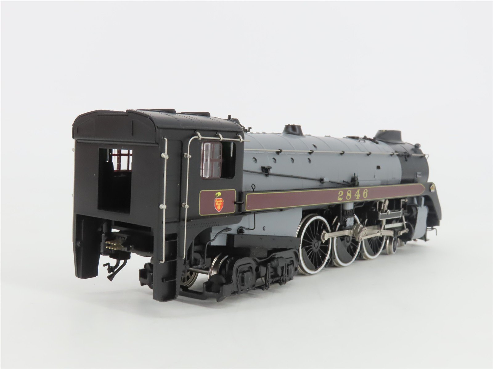 HO Rapido 600505 CP Canadian Pacific 4-6-4 Royal Hudson Steam 2846 w/DCC & Sound