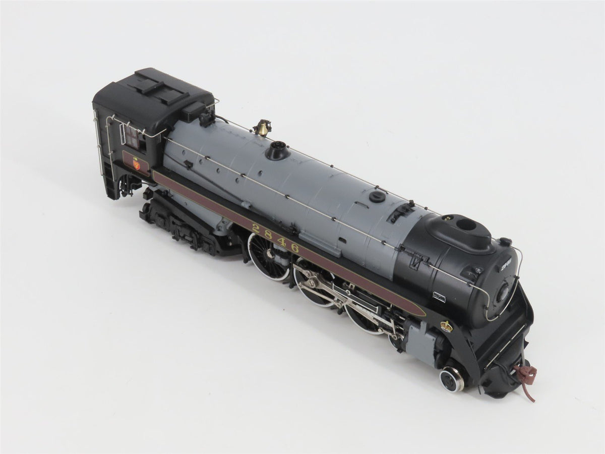 HO Rapido 600505 CP Canadian Pacific 4-6-4 Royal Hudson Steam 2846 w/DCC &amp; Sound
