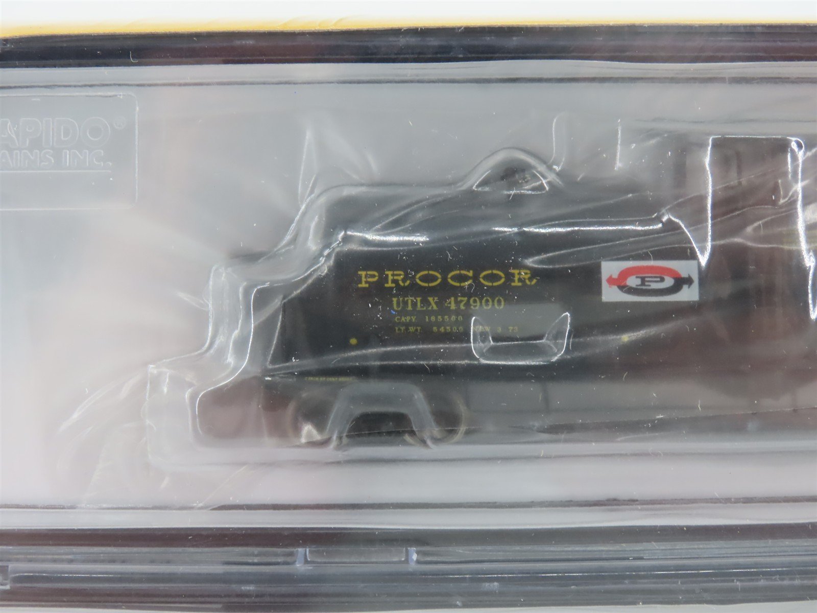 N Scale Rapido 535001 UTLX Procor GP20 20k Gallon Tank Car 6-Pack - SEALED