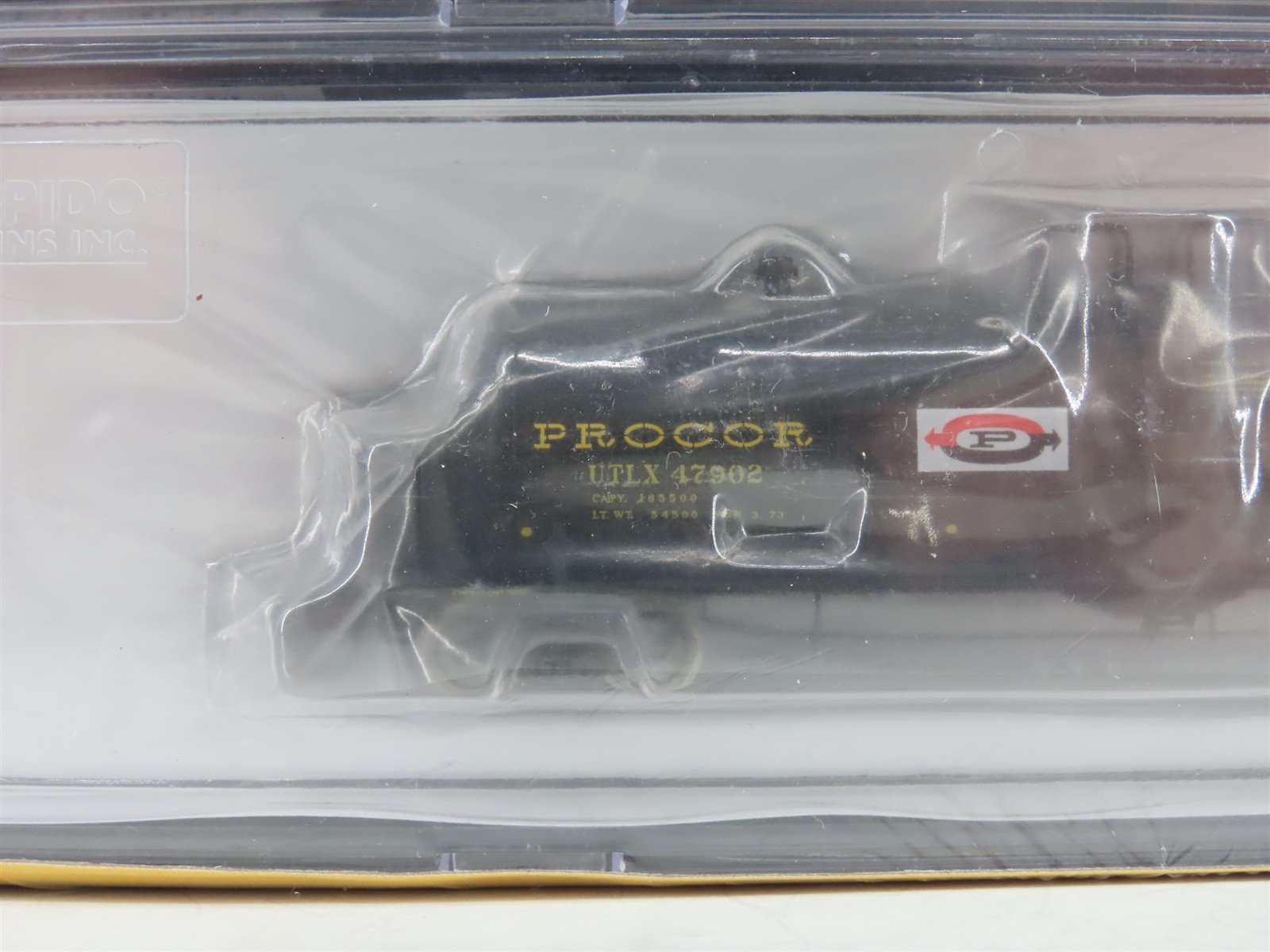 N Scale Rapido 535001 UTLX Procor GP20 20k Gallon Tank Car 6-Pack - SEALED