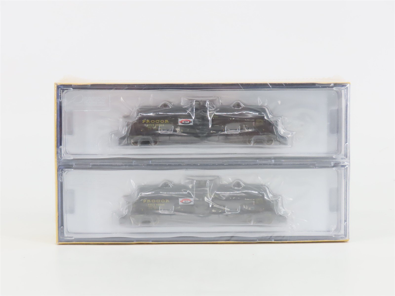 N Scale Rapido 535002 UTLX Procor GP20 20k Gallon Tank Car 6-Pack - SEALED