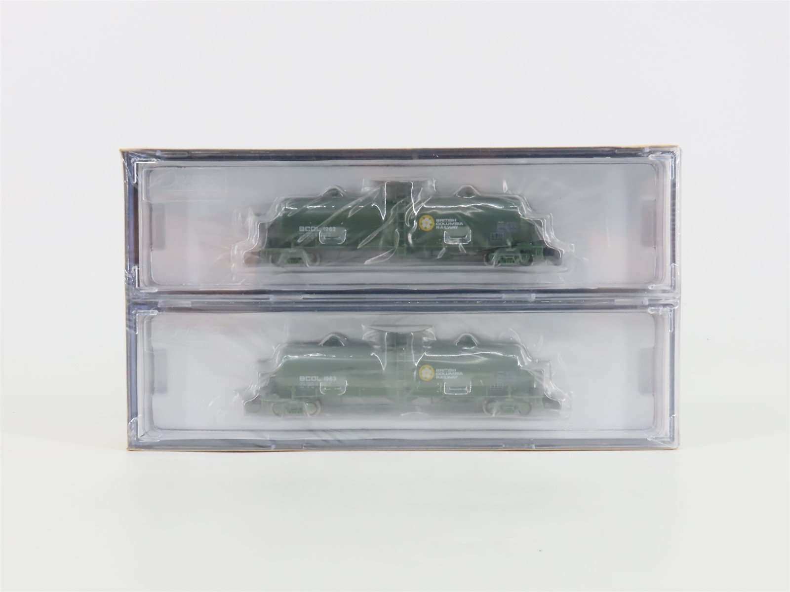 N Scale Rapido 535012 BCOL British Columbia Procor GP20 Tank Car 4-Pack - SEALED
