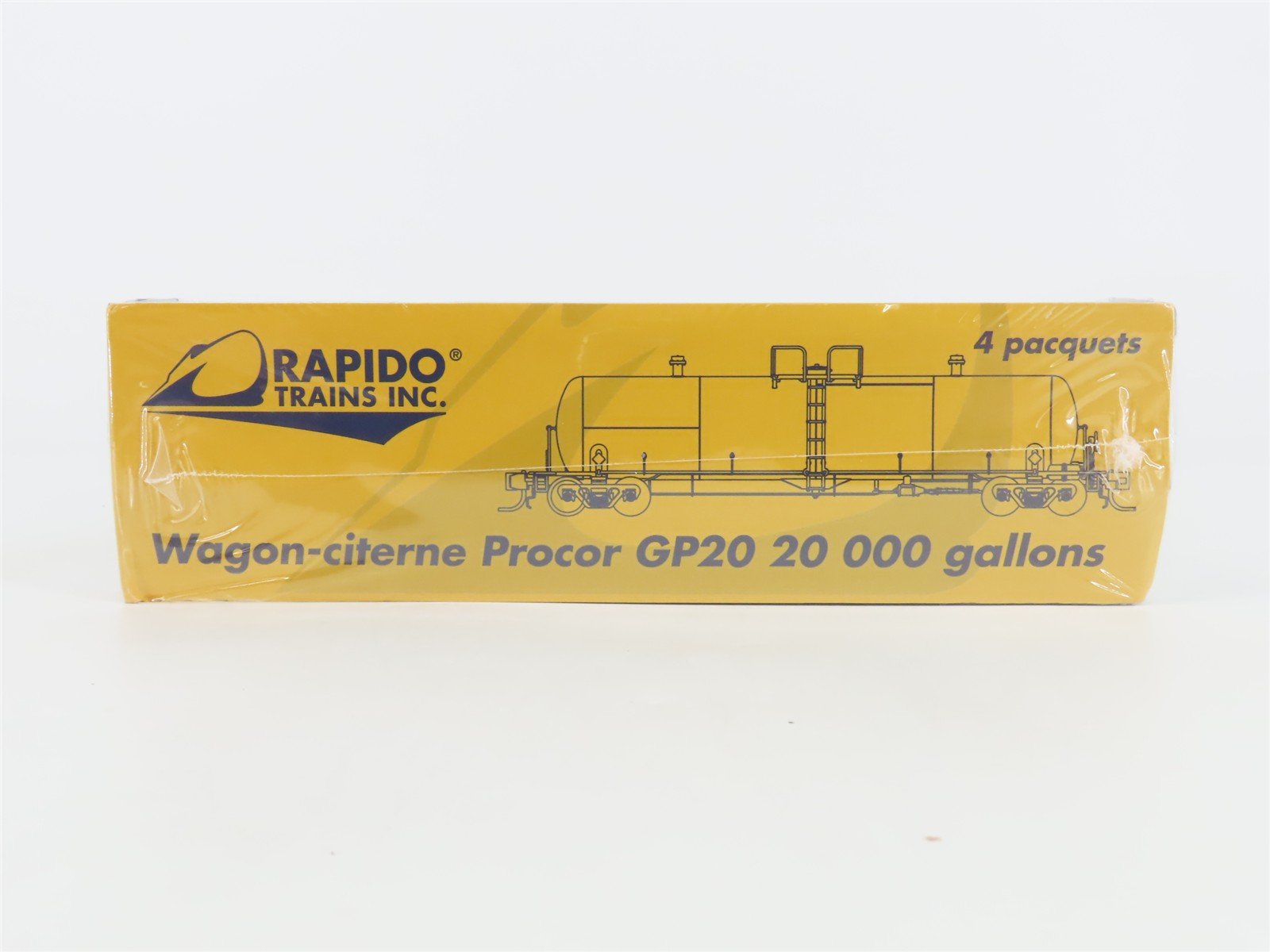 N Scale Rapido 535012 BCOL British Columbia Procor GP20 Tank Car 4-Pack - SEALED