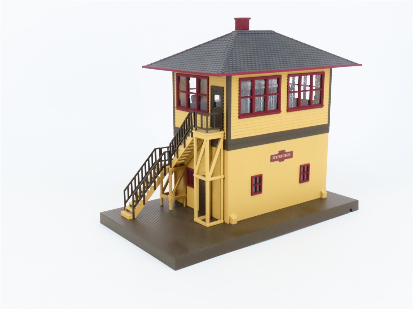 O Scale MTH Rail King 30-9031 Pennsylvania Switch Tower w/Light