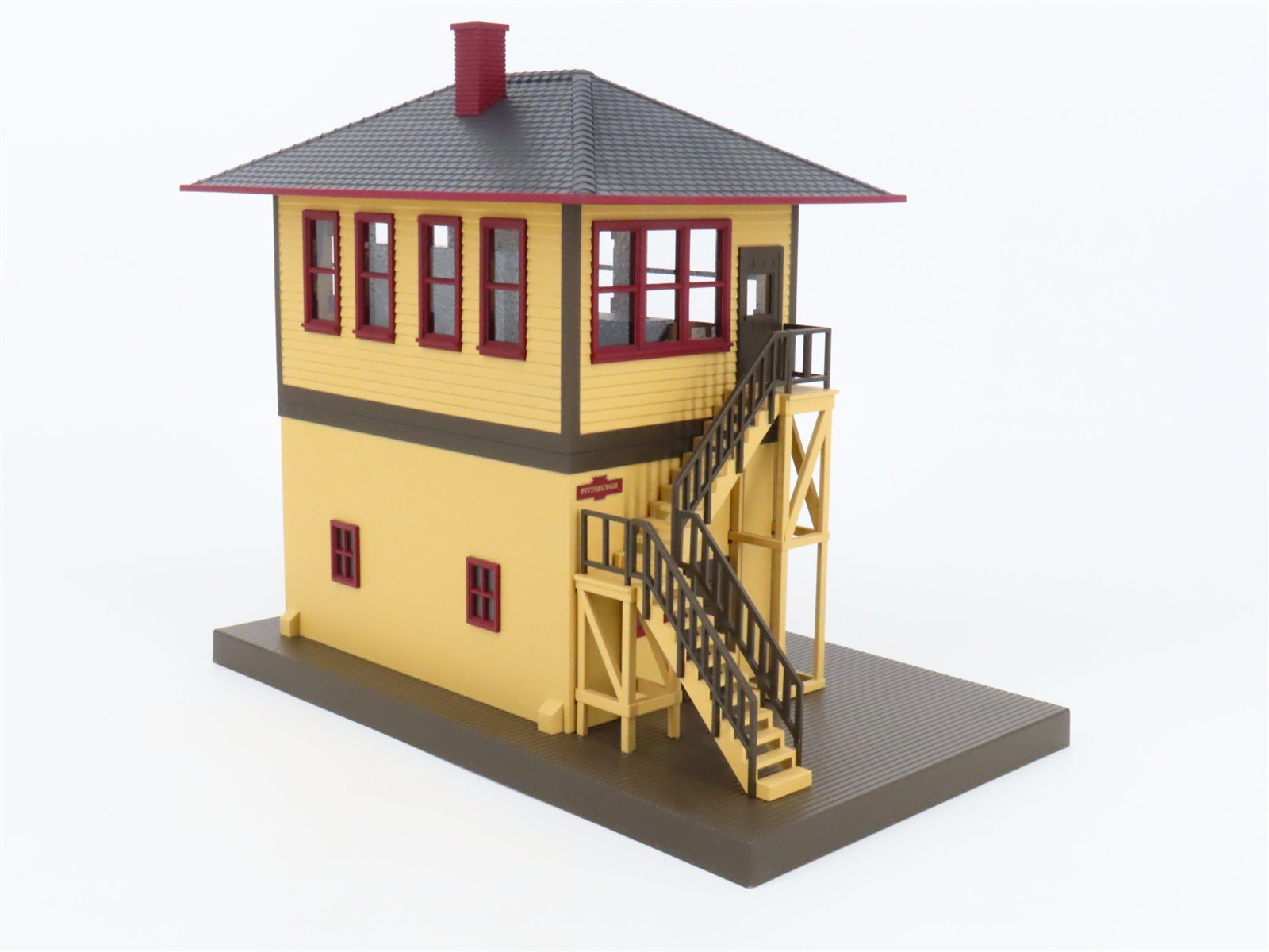O Scale MTH Rail King 30-9031 Pennsylvania Switch Tower w/Light