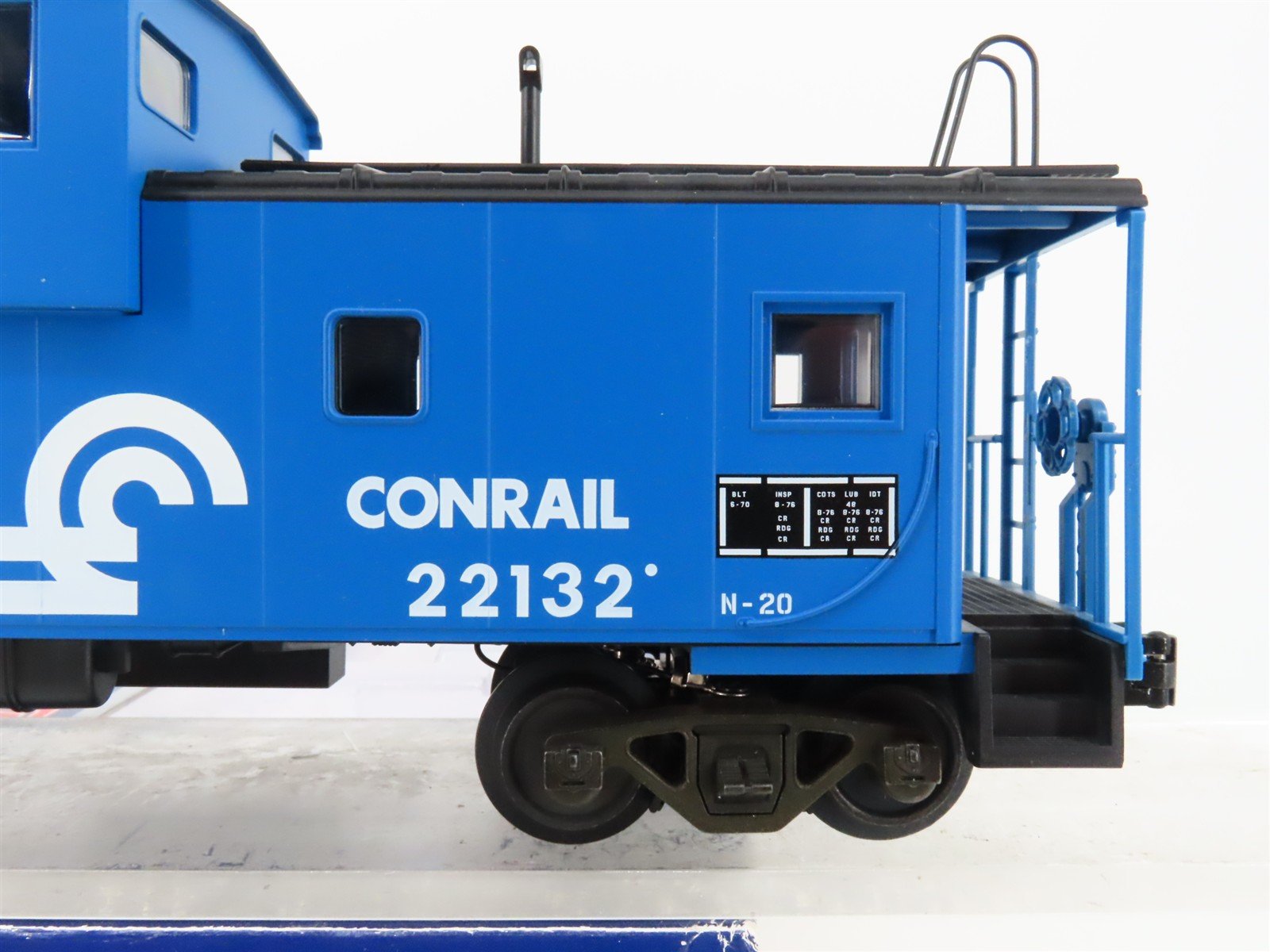 O Gauge 3-Rail Atlas 0707-1 CR Conrail EV Caboose #22132 w/ Lights