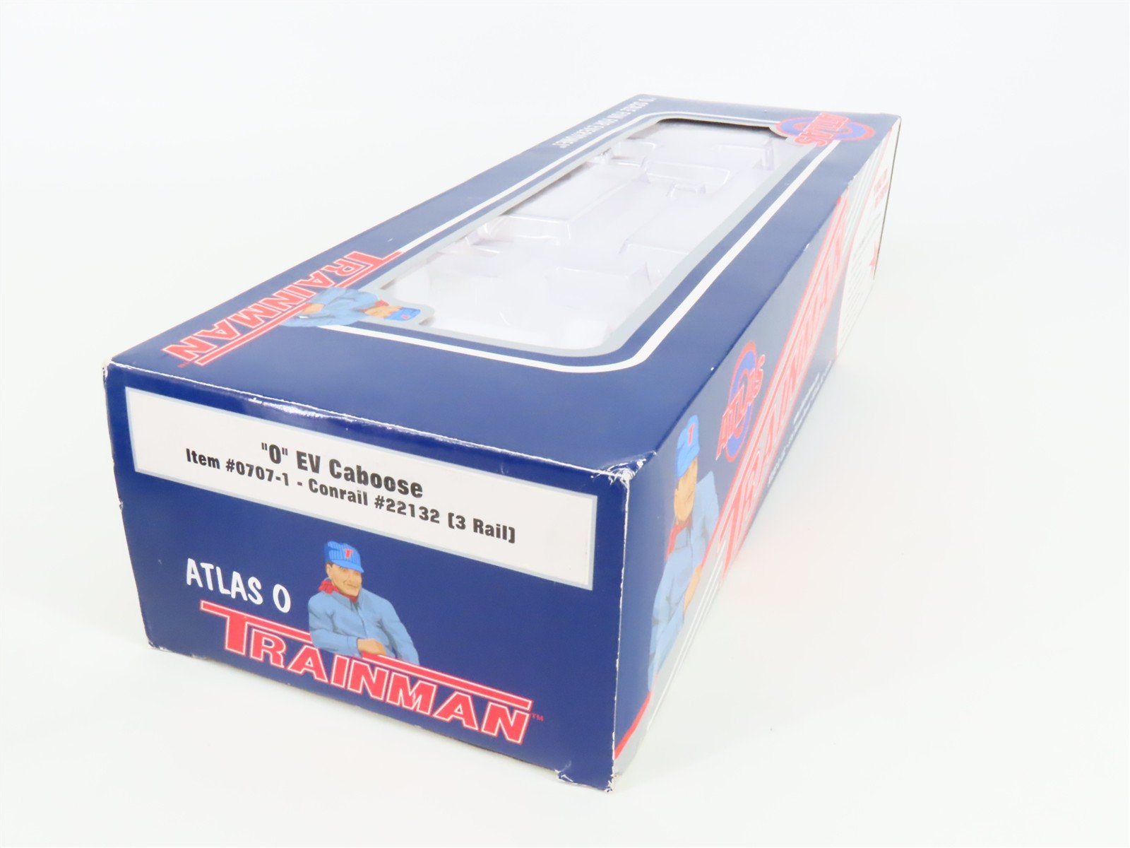 O Gauge 3-Rail Atlas 0707-1 CR Conrail EV Caboose #22132 w/ Lights