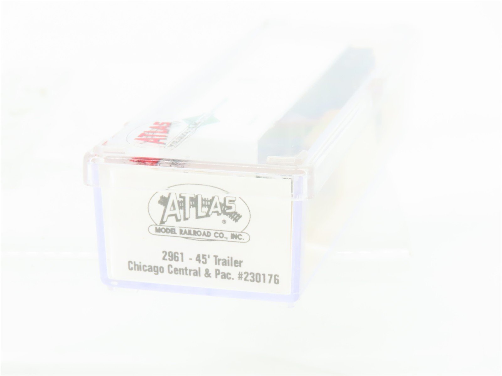 N Scale Atlas 2961 CCEZ Chicago Central & Pacific 45' Trailer #230176
