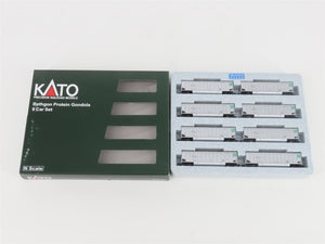 N Scale KATO 106-4653 SBTX Leasing BethGon Protein Gondola 8-Car Set #2