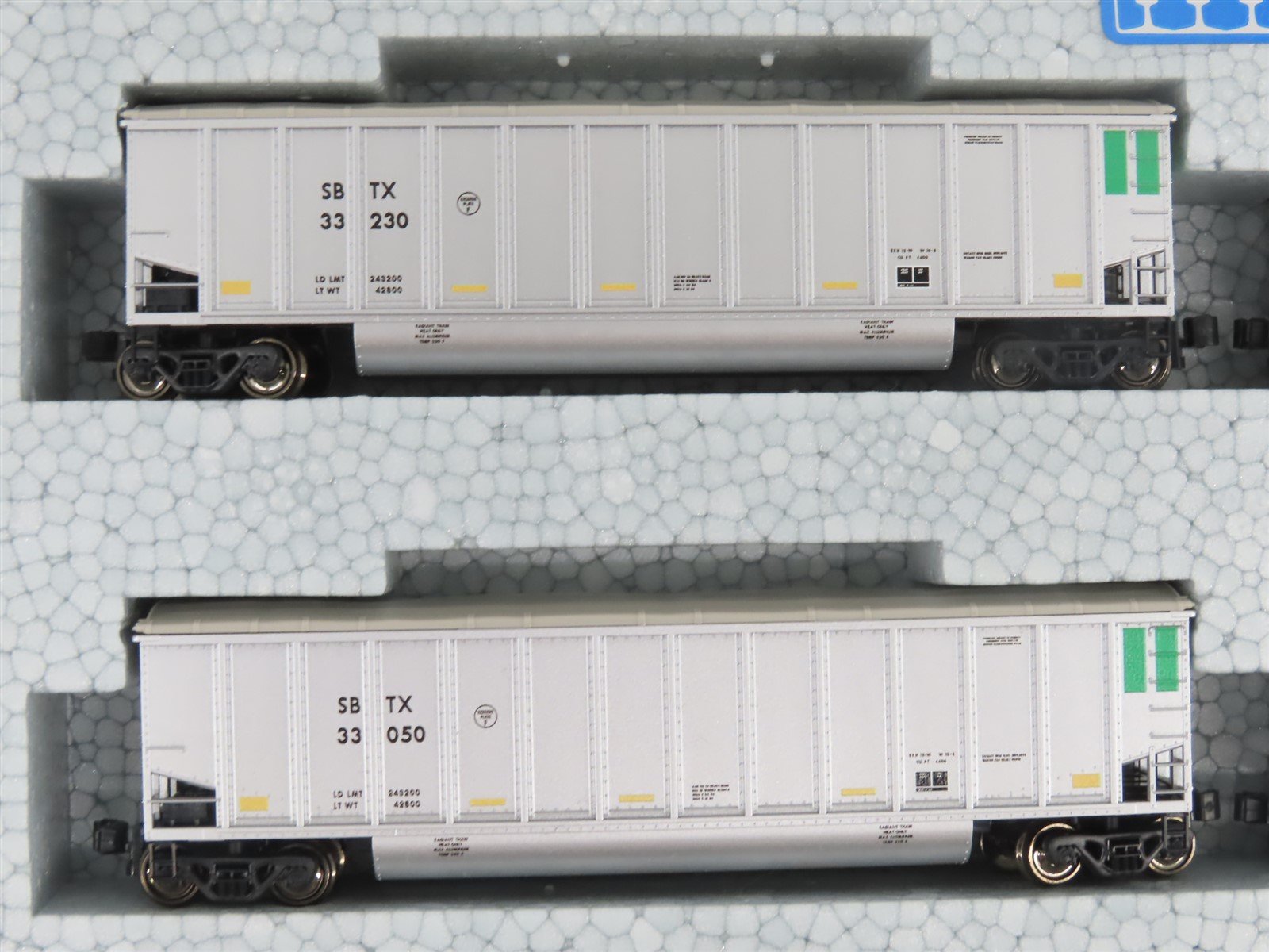 N Scale KATO 106-4653 SBTX Leasing BethGon Protein Gondola 8-Car Set #2