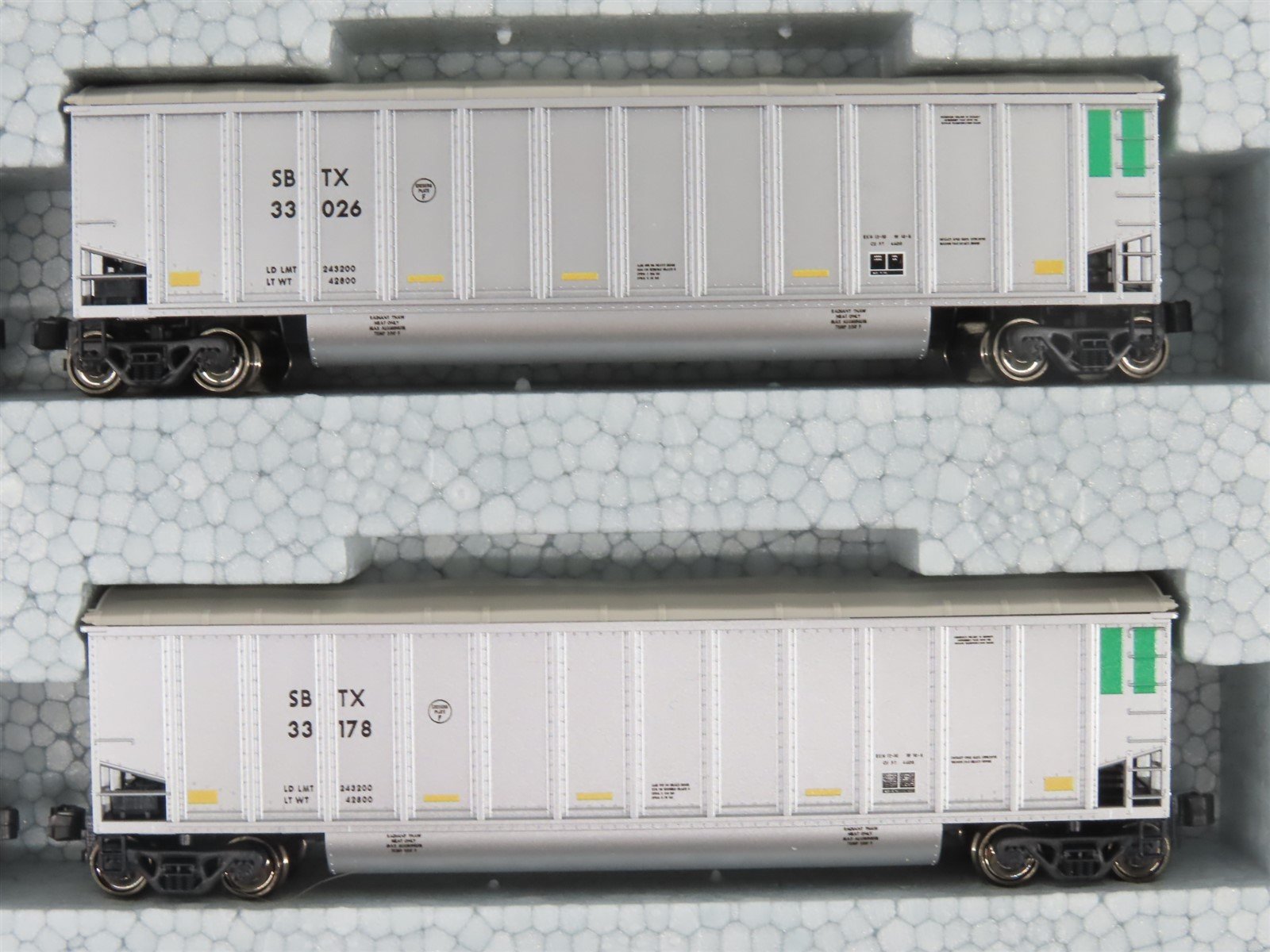 N Scale KATO 106-4653 SBTX Leasing BethGon Protein Gondola 8-Car Set #2