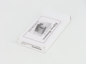 HO Scale Jordan Highway Miniatures Kit 360-216 1925 Ford Panel Truck