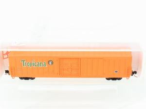 N Scale Red Caboose RN-17215-17 TPIX Tropicana PC&F 62' Insulated Box Car #1230