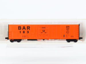 N Scale Red Caboose RN-18813-3 BAR Bangor & Aroostook 57' Mech Reefer #183